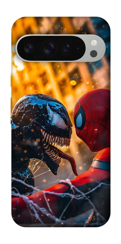 Чехол на Google Pixel 9 Pro XL Venom vs Spiderman фото 1 из 1