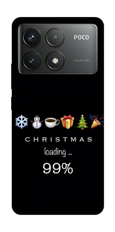 Чехол на Xiaomi Poco F6 Pro Christmas Loading фото 1 из 1