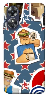 Чохол на Oppo A17 Roblox v2 фото 1 з 1