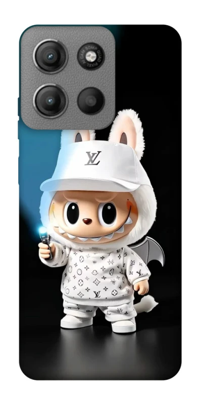 Чохол на Motorola Moto G15 Power Labubu with flashlight ver.1 фото 1 з 1