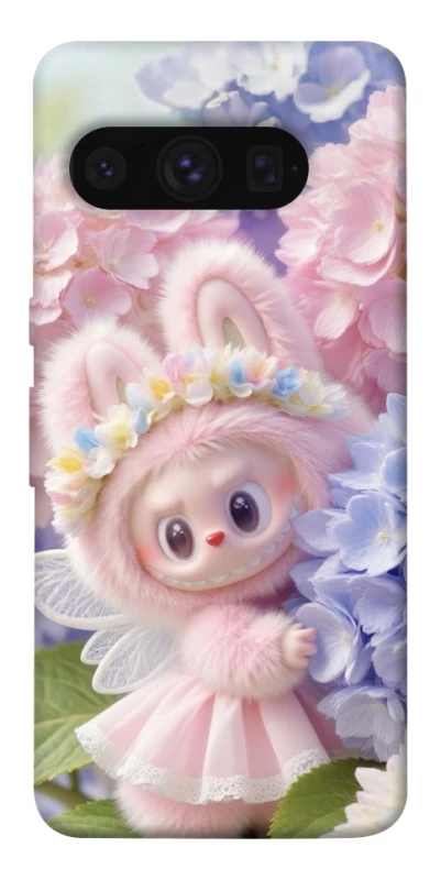 Чехол на Google Pixel 8 Pro Labubu & Flowers ver.1 фото 1 из 1