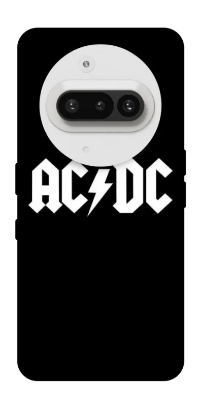 Чохол на Nothing Phone (3a) AC/DC logo фото 1 Чохол на Nothing Phone (3a) AC/DC logo фото 1 з 1