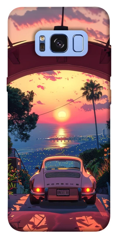 Чохол на Samsung G950 Galaxy S8 Porsche at sunset фото 1 з 1