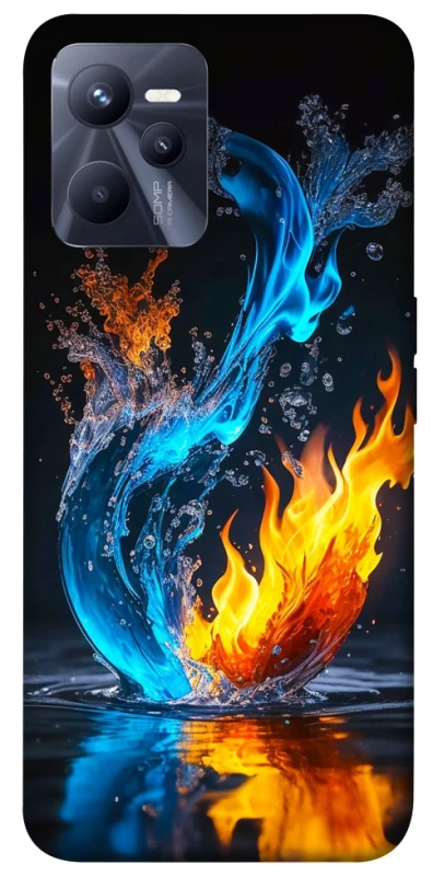 Чохол на Realme C35 Water And Fire фото 1 з 1