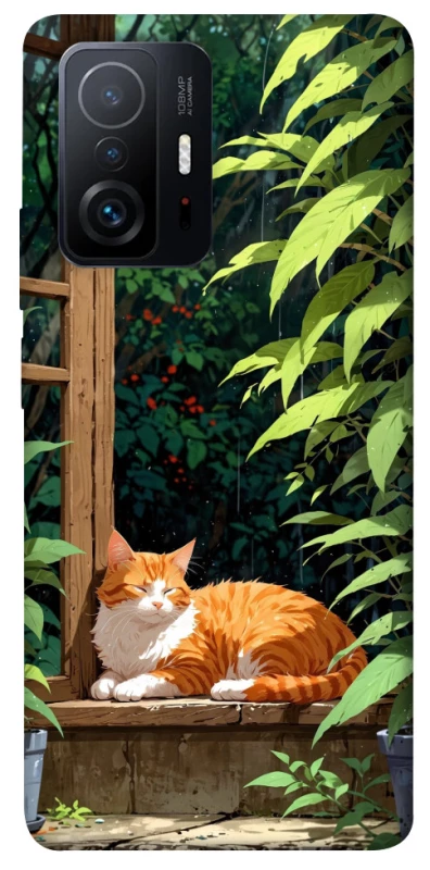 Чохол на Xiaomi 11T / 11T Pro red cat фото 1 з 1