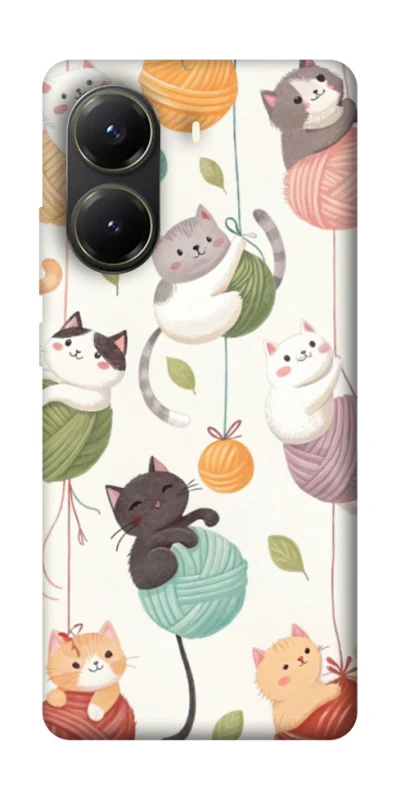 Чехол на Xiaomi Poco X6 Pro Funny Kittens фото 1 из 1