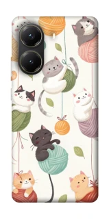 Чехол на Xiaomi Poco X6 Pro Funny Kittens фото 1 из 1