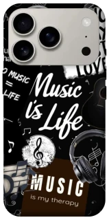 Чохол на Apple iPhone 17 Pro (6.3") Music is Life фото 1 з 1