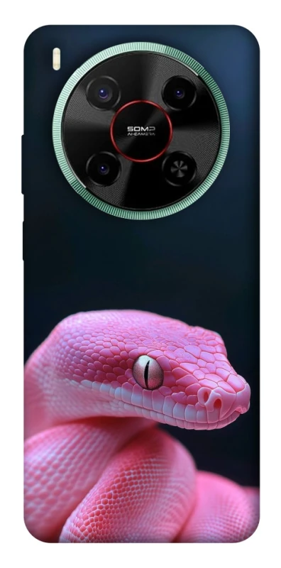Чохол на ZTE Nubia V70 Max Рожева змія фото 1 з 1