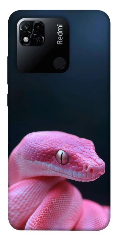 Чохол на Xiaomi Redmi 10A Рожева змія фото 1 з 1