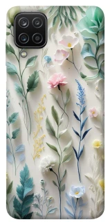 Чехол на Samsung Galaxy A12 Floral design ver.3 фото 1 из 1