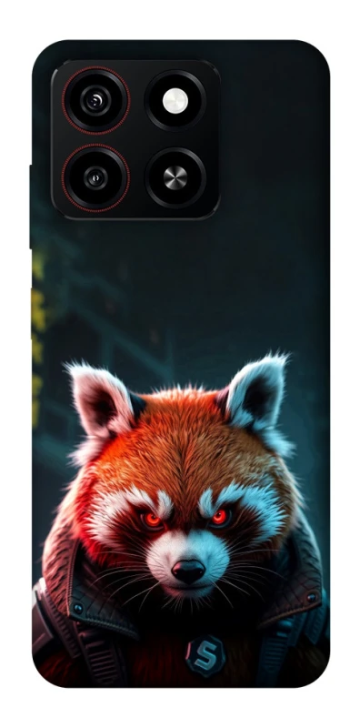 Чохол на ZTE Blade A35 4G Cyber Red Panda фото 1 з 1