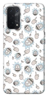Чехол на Oppo A54 5G / A74 5G Rick and Morty style фото 1 из 1