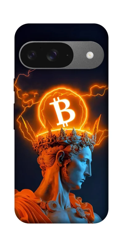 Чехол на Google Pixel 10 Bitcoin God фото 1 из 1
