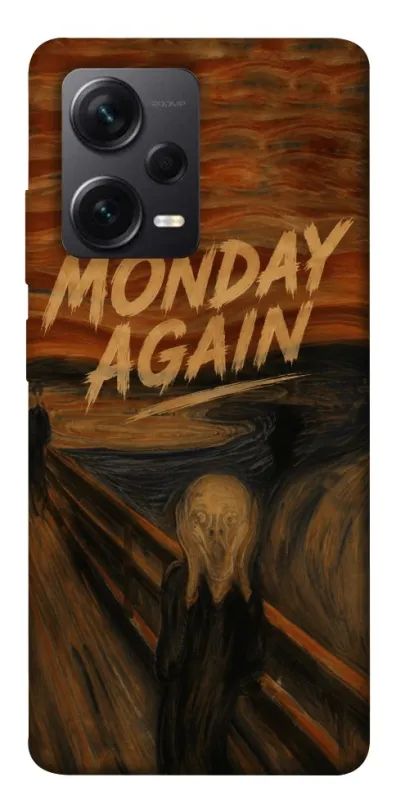 Чехол на Xiaomi Redmi Note 12 Pro 5G Monday Again фото 1 из 1