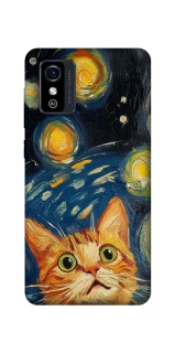 Чехол на ZTE Blade L9 paint cat фото 1 из 1