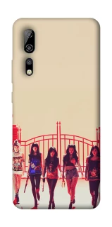 Чехол на ZTE Axon 10 Pro RED VELVET v4 фото 1 из 1