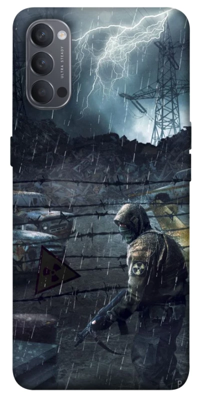 Чехол на Oppo Reno 4 Сталкер v13 фото 1 из 1