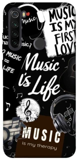 Чехол на Xiaomi Redmi Note 8T Music is Life фото 1 из 1