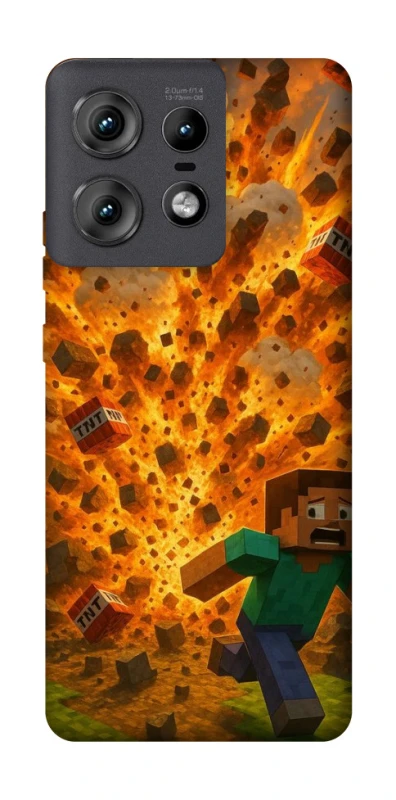 Чохол на Motorola Edge 50 Pro Minecraft v7 фото 1 з 1