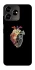 Чохол на ZTE Blade V50 Design 4G Heart with flowers фото 1 з 1