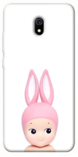 Чохол на Xiaomi Redmi 8a Minimal Bunny Peek фото 1 з 1
