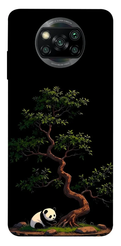 Чохол на Xiaomi Poco X3 NFC / Poco X3 Pro Panda and tree фото 1 з 1