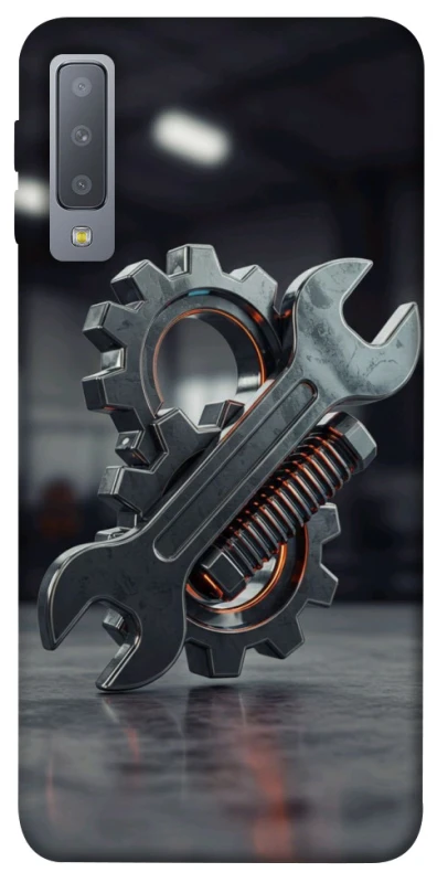 Чохол на Samsung A750 Galaxy A7 (2018) Mechanic фото 1 з 1