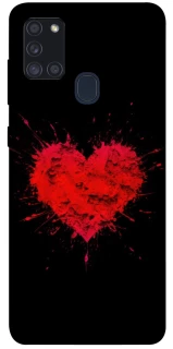 Чохол на Samsung Galaxy A21s Splash heart фото 1 з 1