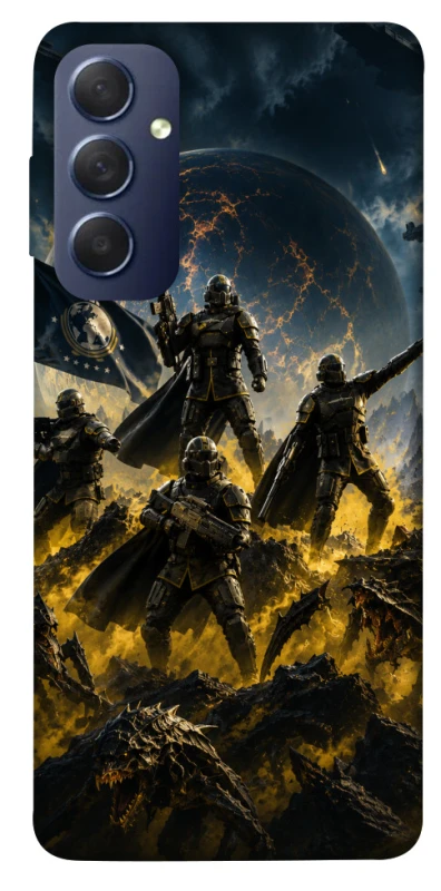 Чохол на Samsung Galaxy M54 5G HELLDIVERS фото 1 з 1