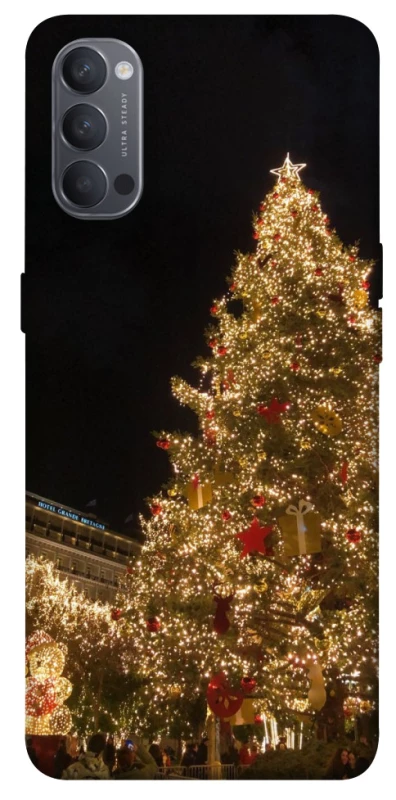 Чохол на Oppo Reno 4 Новорічний v34 фото 1 з 1