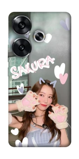 Чохол на Xiaomi Poco F6 Sakura - LE SSERAFIM фото 1 з 1