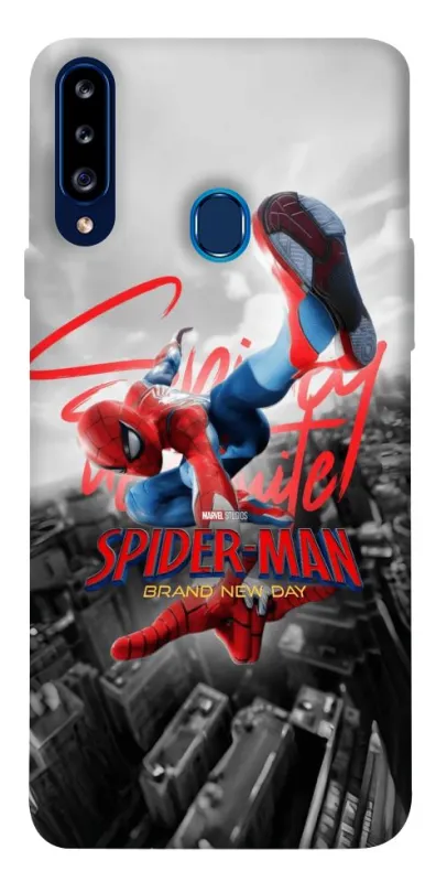 Чехол на Samsung Galaxy A20s Spider Man ver.1 фото 1 из 1