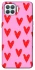 Чехол на Oppo F17 Pro Red hearts 2 фото 1 из 1