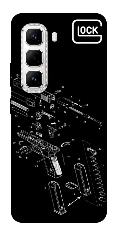 Чохол на Infinix Hot 50 Pro LOCK фото 1 з 1