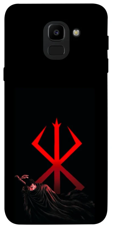 Чохол на Samsung J600F Galaxy J6 (2018) Berserk Red Logo фото 1 з 1