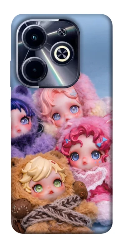 Чохол на Infinix Hot 40i SKULLPANDA × My Little Pony Ver.1 фото 1 з 1