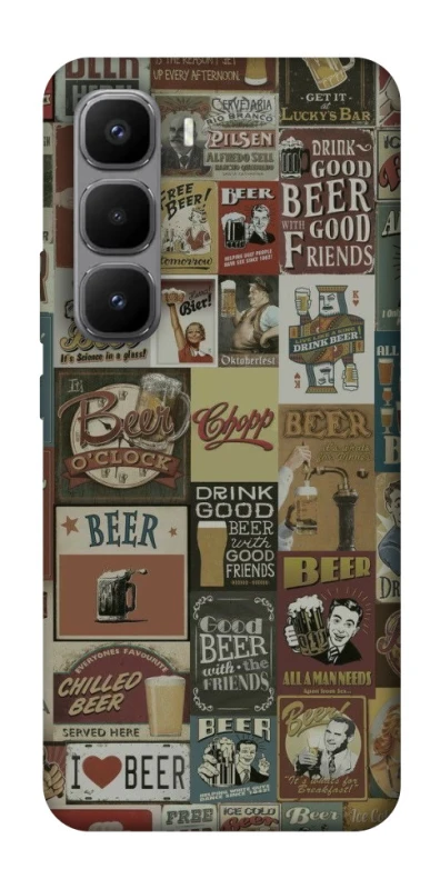 Чохол на Infinix Hot 60 Pro+ Retro collage ver.1 фото 1 з 1