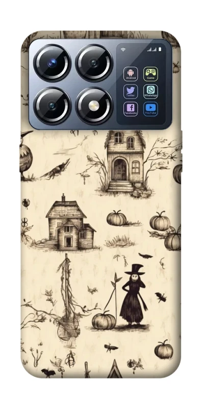 Чохол на Xiaomi POCO X8 Pro Halloween aesthetic ver.1 фото 1 з 1