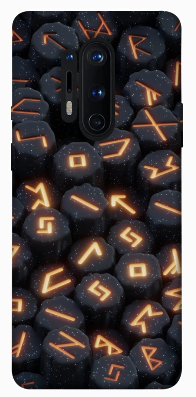 Чехол на OnePlus 8 Pro Огненые руны фото 1 из 1