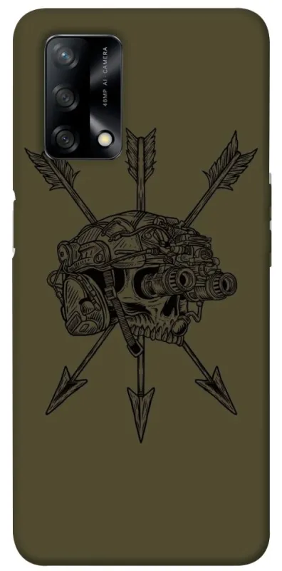 Чехол на Oppo A74 4G Mil skull фото 1 из 1