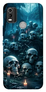Чехол на Nokia C21 Plus Skulls v3 фото 1 из 1