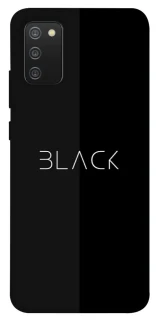 Чехол на Samsung Galaxy A02s Black фото 1 из 1