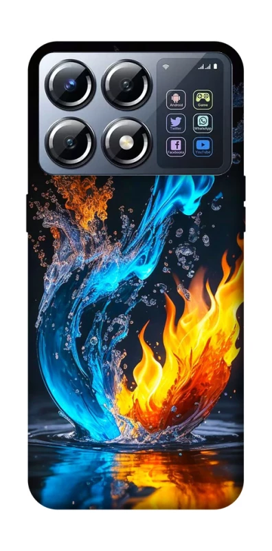 Чохол на Xiaomi POCO X8 Pro Water And Fire фото 1 з 1