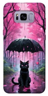 Чохол на Samsung G955 Galaxy S8 Plus Black cat фото 1 з 1