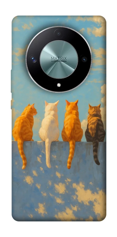 Чехол на Huawei Magic6 Lite cats on wall фото 1 из 1