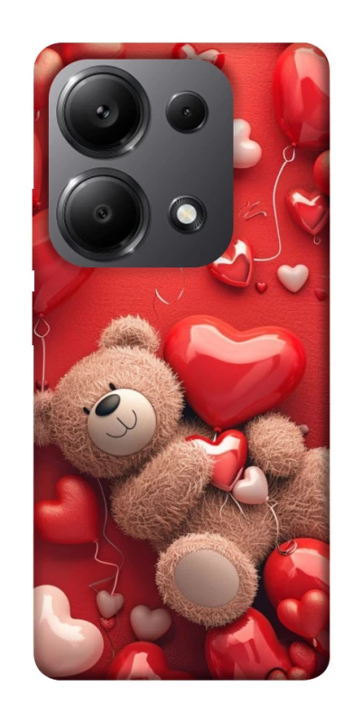 Чохол на Xiaomi Redmi Note 13 Pro 5G bear in hearts фото 1 з 1