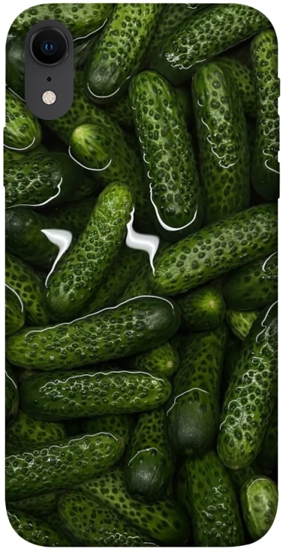 Чехол на Apple iPhone XR (6.1") Cucumber фото 1 из 1
