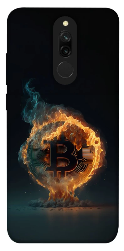 Чохол на Xiaomi Redmi 8 Fire Bitcoin фото 1 з 1