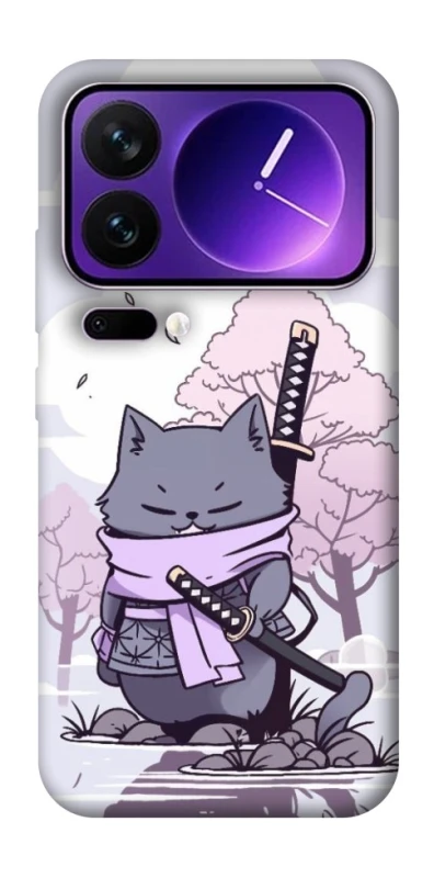 Чехол на Xiaomi 17 Pro Max Samurai cat фото 1 из 1